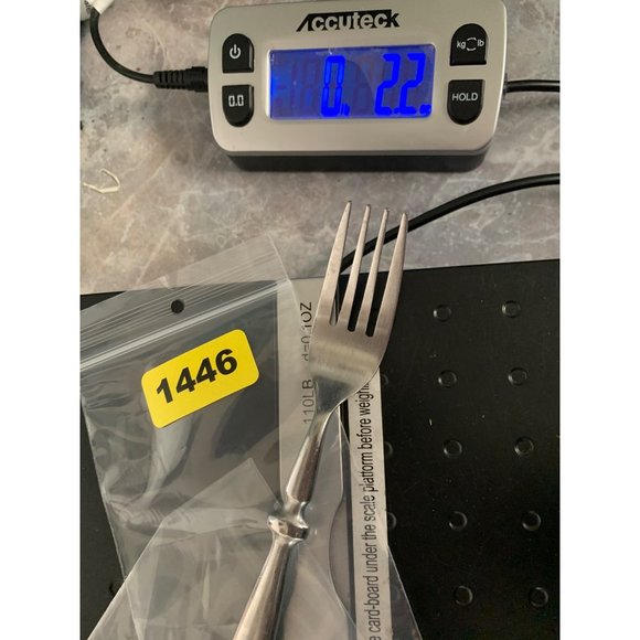 Hampton Bristo Pattern Forged Heavy Stainless Steel Salad Fork 7" - Picture 5 of 5